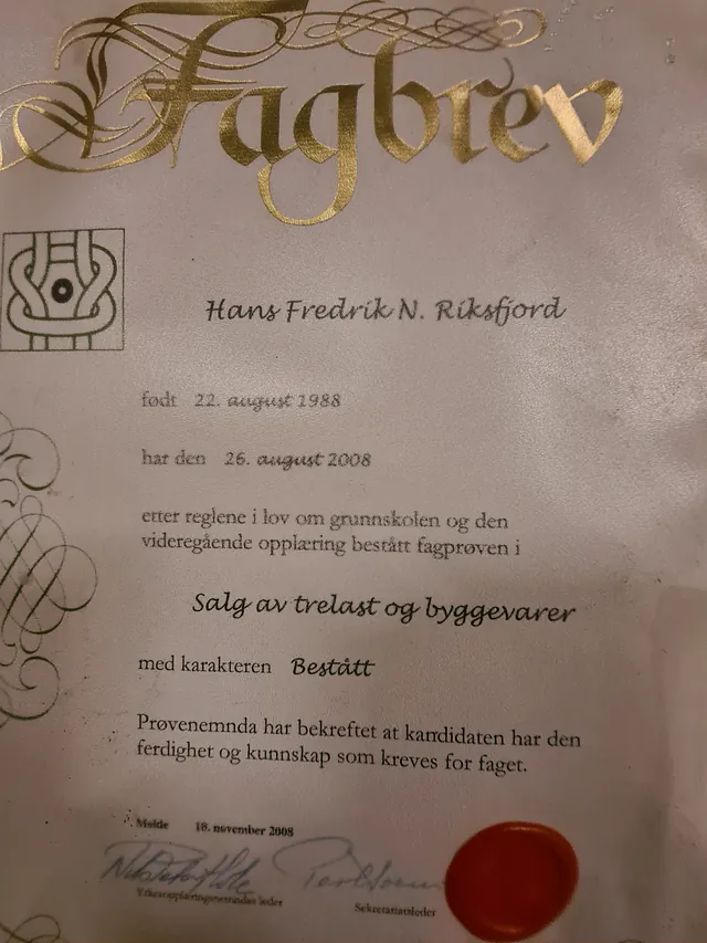 Fagbrev